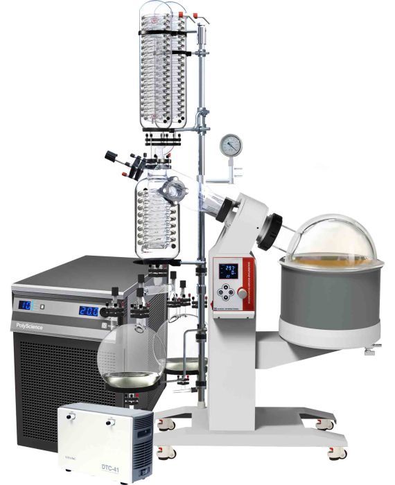 Ai 10L SolventVap w/ PolyScience Chiller & ULVAC PTFE Pump 220V