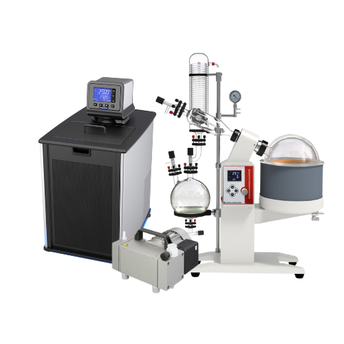 Ai 5L SolventVap w\/ PolyScience AD Chiller, ULVAC PTFE Pump 110V