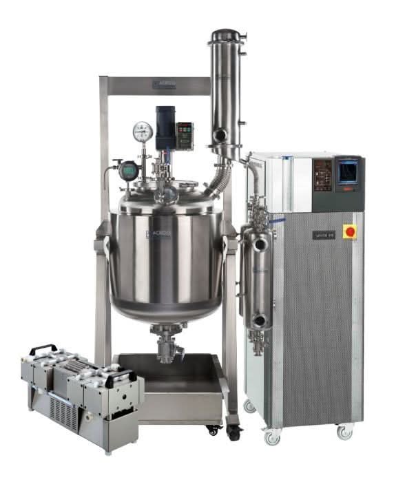 Winterization Package 100L Dual-Jacketed 316L SST Reactor with Pump