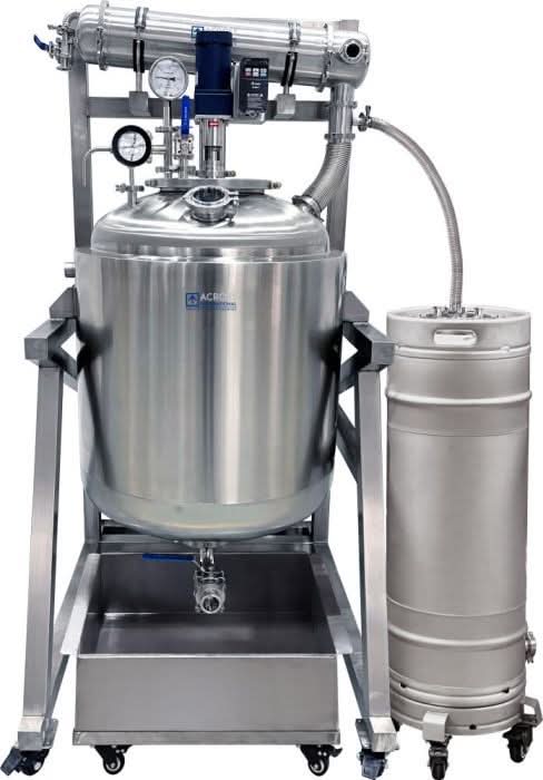 Ai Dual-Jacketed 500L 316L-Grade SST Reactor