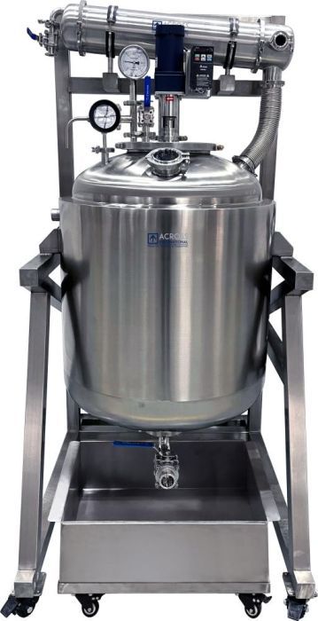 Ai Dual-Jacketed 300L 316L-Grade SST Reactor