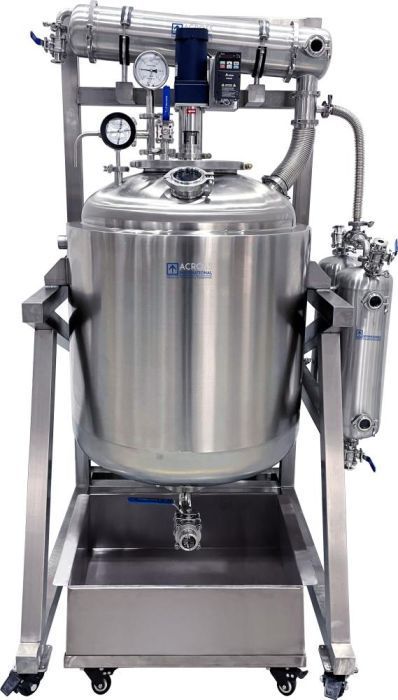 Ai Dual-Jacketed 300L 316L-Grade SST Reactor
