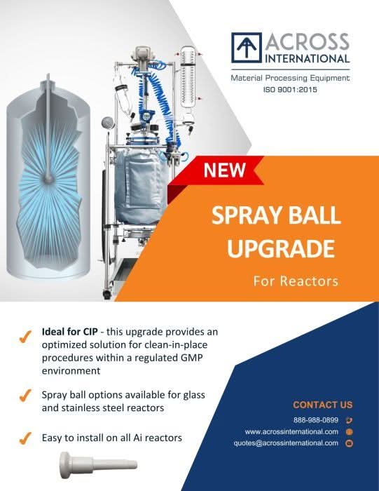 Glass Reactor Ai 20L Single or Dual Jacketed Systems With Air Motor
