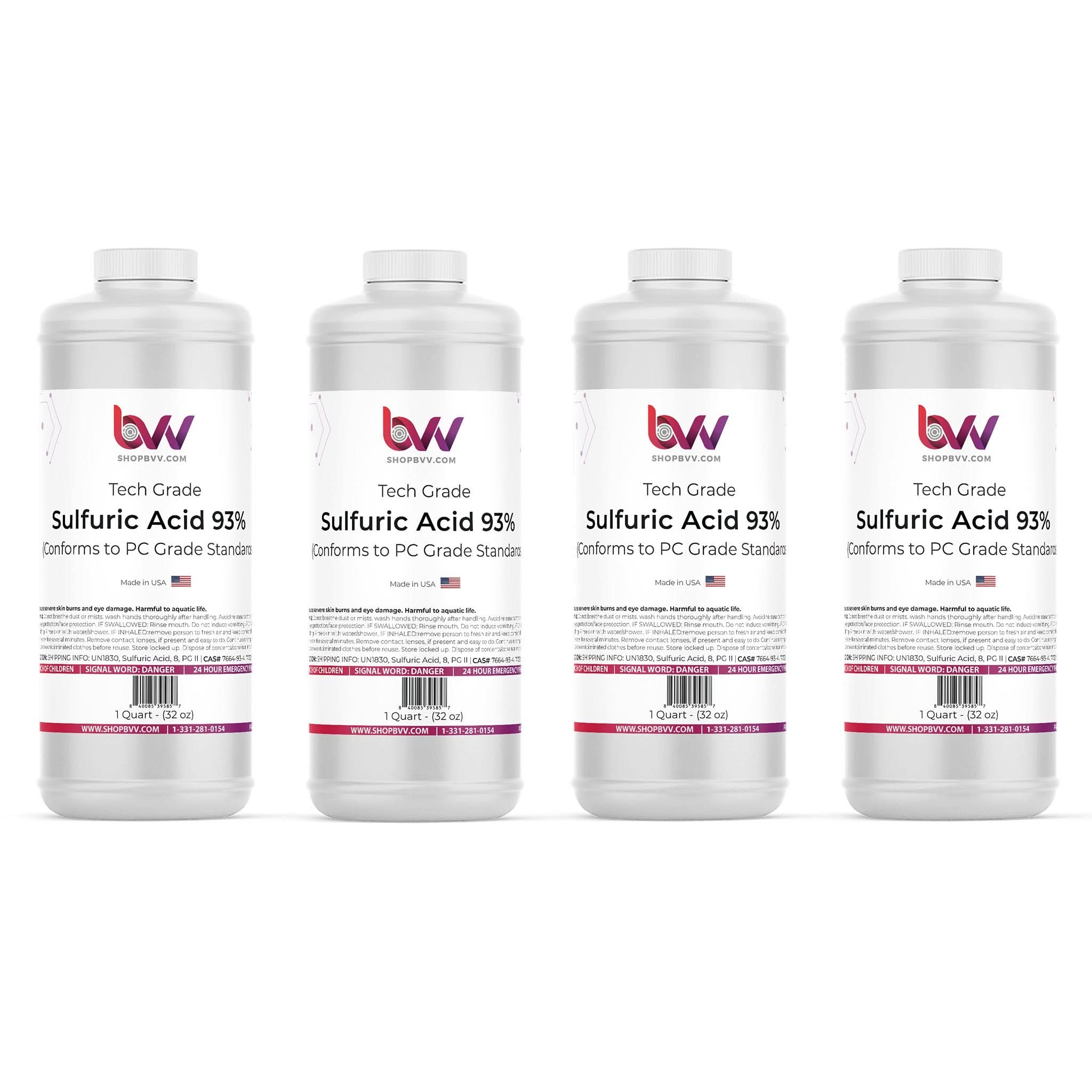 Sulfuric Acid 93% Tech/PC Grade