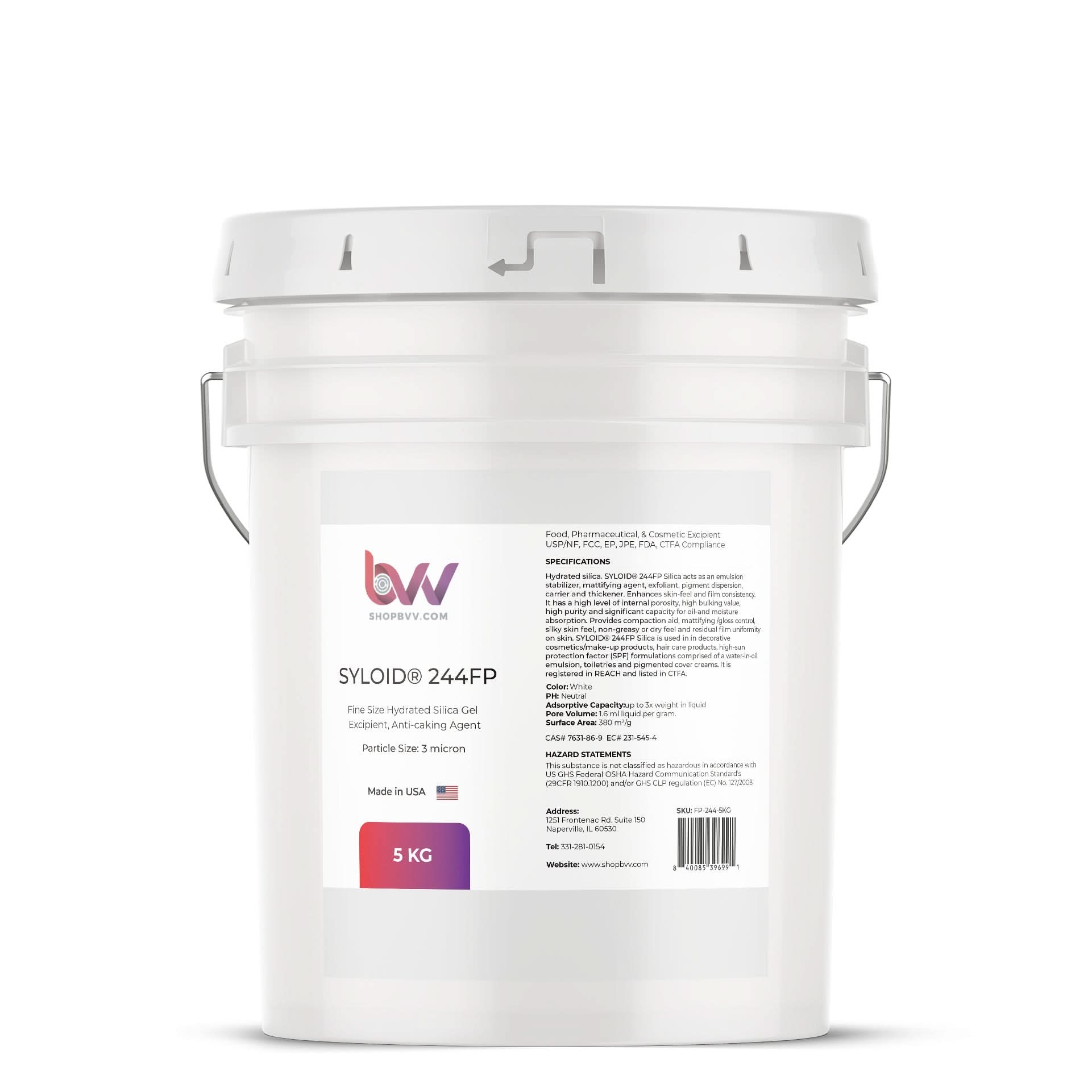 Syloid 244 FP Food & Pharma Hydrated Silica