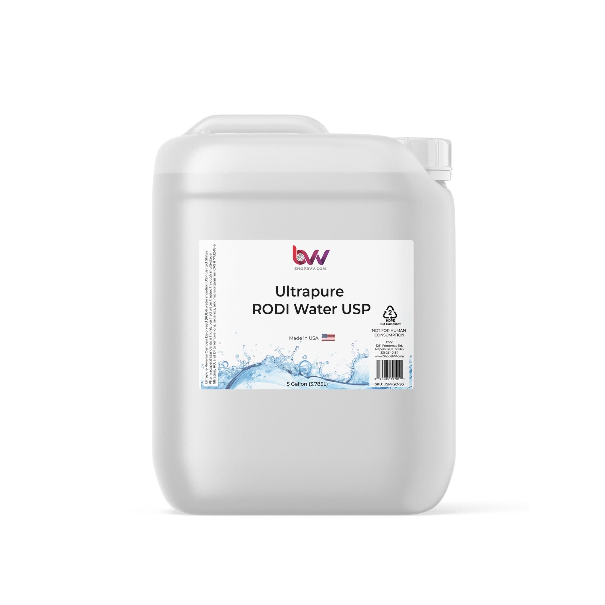 Ultrapure RODI Water USP
