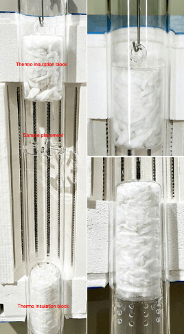 1200C 1-Zone 50mm OD Vertical Tube Furnace with Quartz Tube