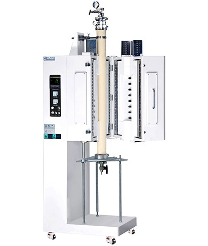 1500C 60-100mm OD 1-3 Zone Vertical Tube Furnace