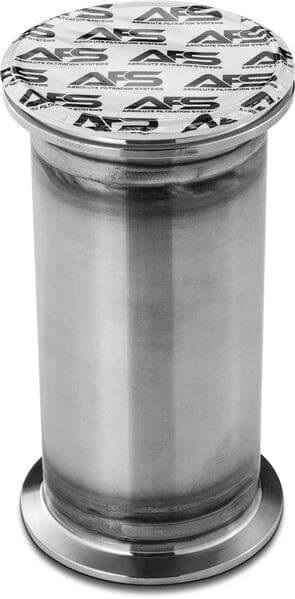 AFS Media 1.5" AFS 6" Tri-Clamp Inline Filter Housing for Disposable Color Remediation Cartridges