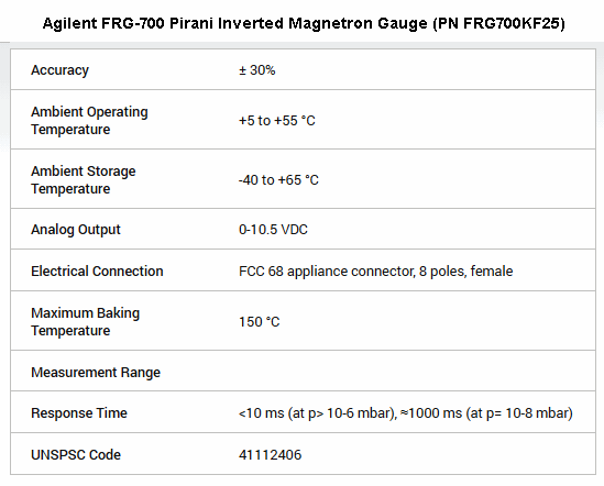 Agilent TwisTorr 74 FS Turbo Pump Package