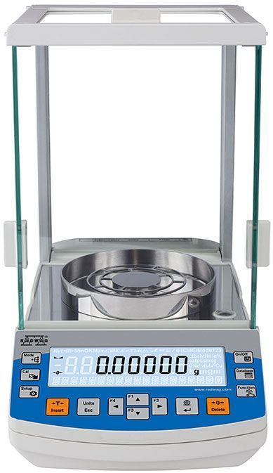 Radwag 60g Capacity 0.01mg Readability ø3.5" Analytical Balance