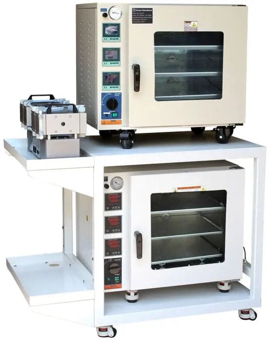 AT Series Vacuum Ovens 250C UL Certified 3.2 CF Vacuum Oven with 3 Heating Shelves