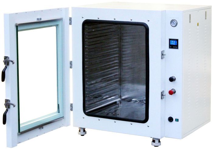 316L SST Grade Chamber 250C 26 Shelf Max 16 CF 5 Sided Heating Vacuum Oven 220V ETL