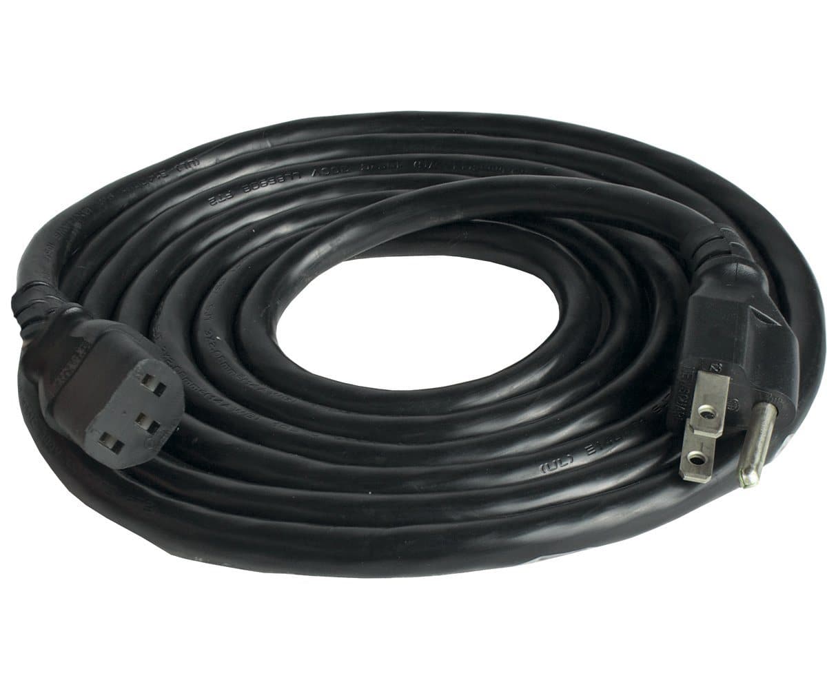 Hydrofarm 8' Power Supply Cord, 120V, AWG 14/3