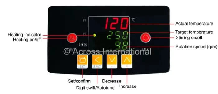 Ai DigiM 10L 300°C 1200 RPM Digital Heating & Stirring Mantle 110V Refurb UL