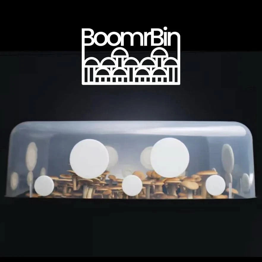 Automated 'Boomr Bin' Dung-Loving Monotub Mushroom Grow Kit
