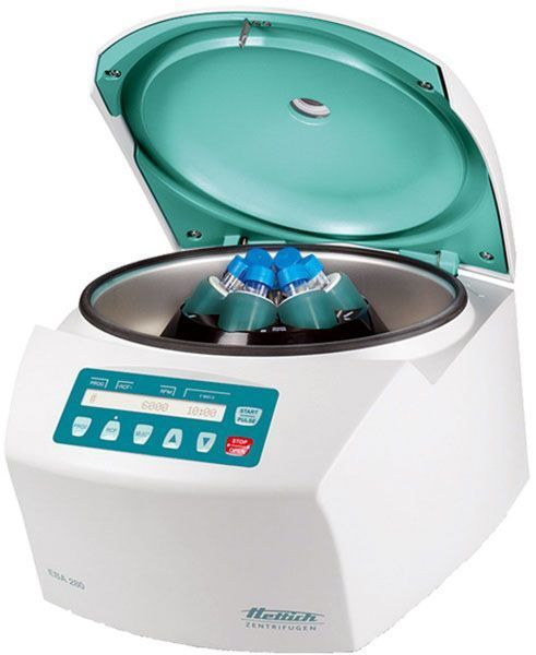 Hettich EBA 280 Desktop Horizontal 6000 RPM 6 x 50 mL Centrifuge