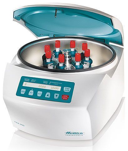 Hettich EBA 280 Desktop Horizontal 6000 RPM 6 x 50 mL Centrifuge