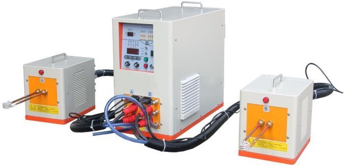 20KW Hi-Frequency Split Induction Heater 50-250KHz
