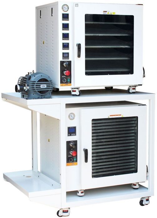 316L SST 250C UL Certified 7.5 CF Vacuum Oven with 5 Heating Shelves