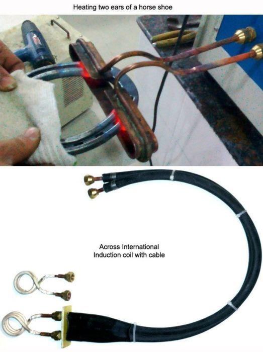 Compact Induction Heater 15KW Mid-Frequency w/ Timers 30-80KHz