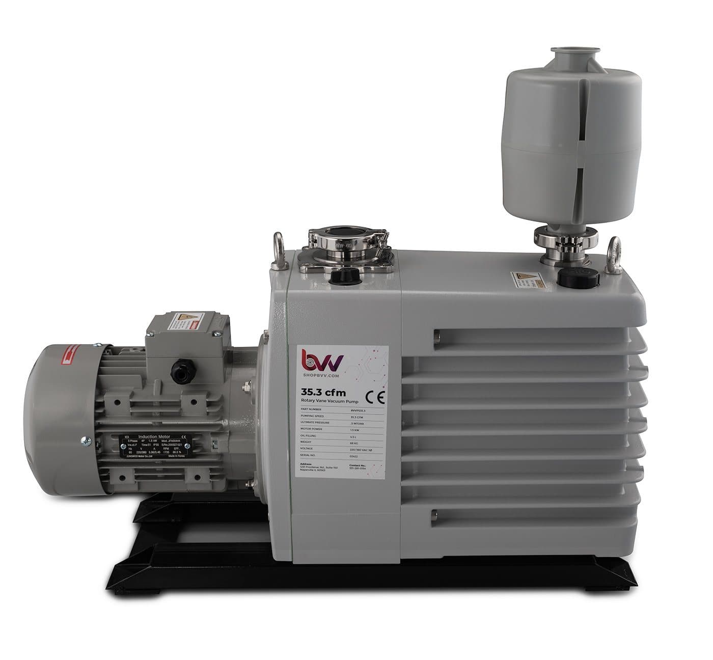 Pro Series BVV Pro Series  35.3CFM Corrosion Resistant Two Stage Vacuum Pump