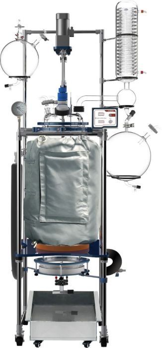 Glass Reactor Ai 100L Single Jacketed Filter