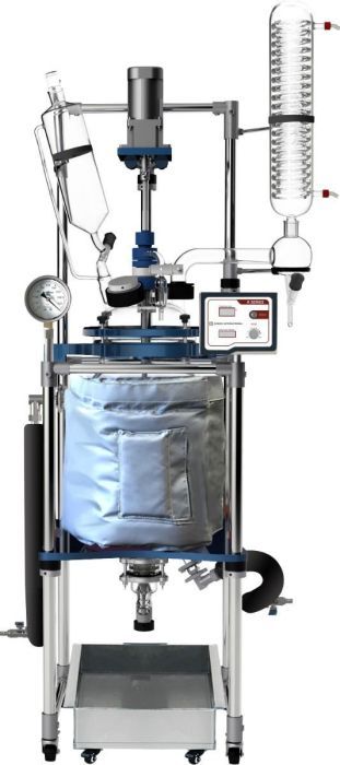 Glass Reactor Ai 20L Single or Dual Jacketed Systems