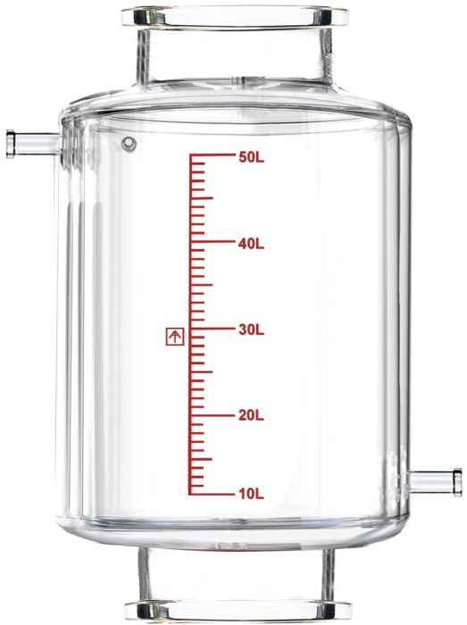 Double-Jacketed 50L Reactor Vessel for Ai R50f Filter Reactors