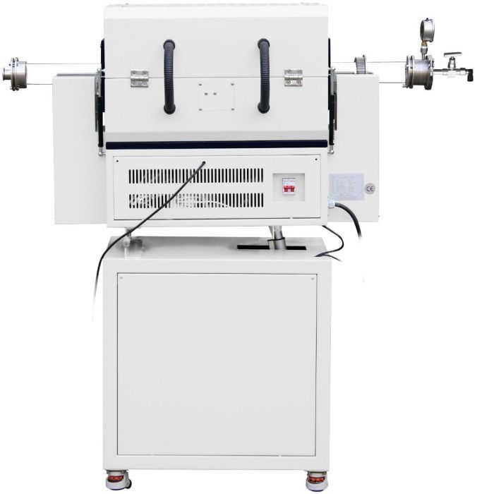 1200C 1-3 Zone Rotary & Tilting Top-Open Tube Furnace