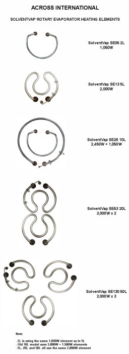 1050W Heating Element for Ai 2L & 10L SolventVap Evaporators