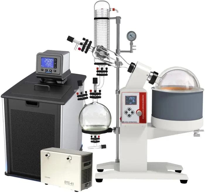 SolventVap 5L Ai 5L SolventVap w/ PolyScience AD Chiller, ULVAC PTFE Pump 110V
