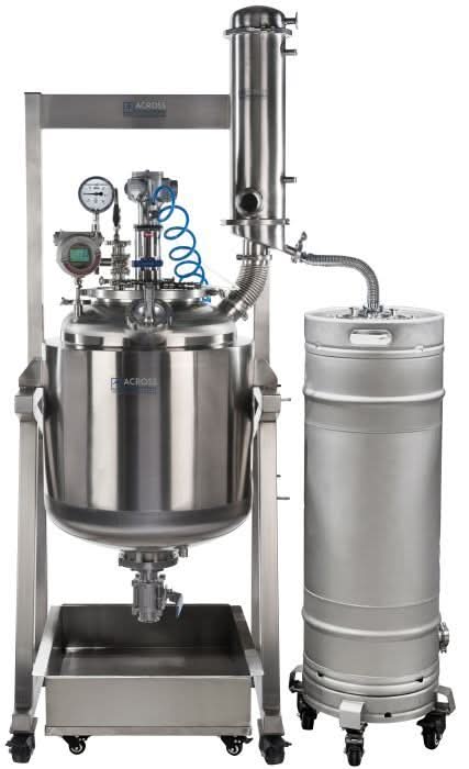 Ai Dual-Jacketed 50L 316L-Grade SST Reactor