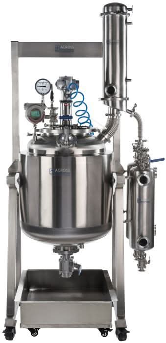 Ai Dual-Jacketed 50L 316L-Grade SST Reactor