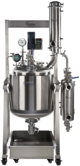 Ai Dual-Jacketed 50L 316L-Grade SST Reactor