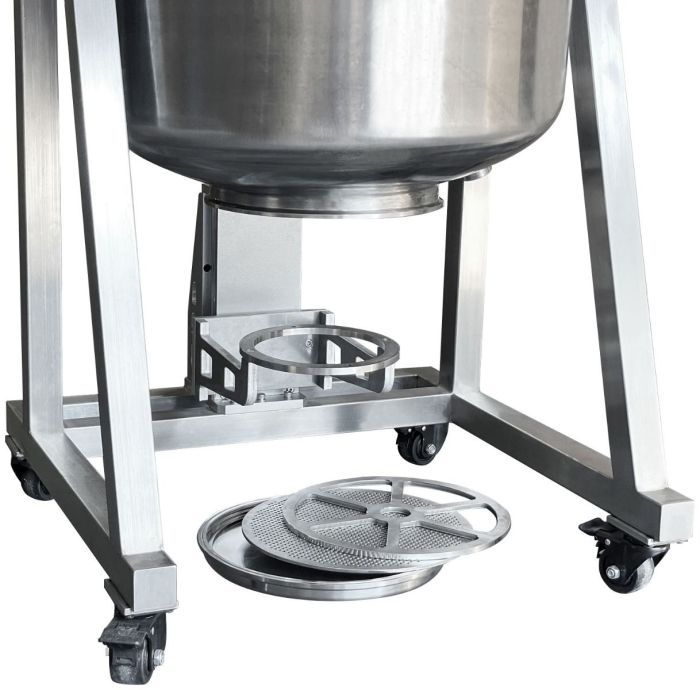 Ai Dual-Jacketed 100L 316L-Grade SST Filter Reactor