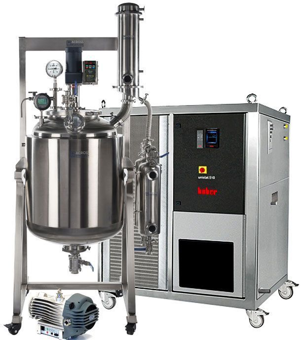 Crystallization Package - 200L 316L SST Ai Dual-Jacketed Reactor