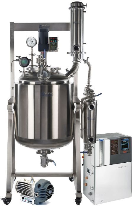 Decarboxylation Package - 200L 316L SST Dual-Jacketed  Reactor