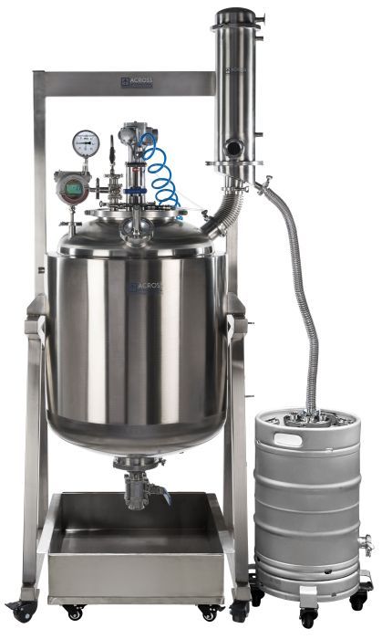 Ai Dual-Jacketed 200L 316L-Grade SST Reactor