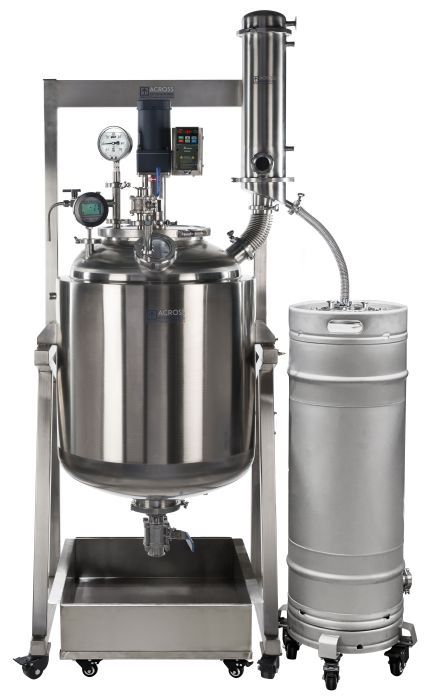 Ai Dual-Jacketed 200L 316L-Grade SST Reactor