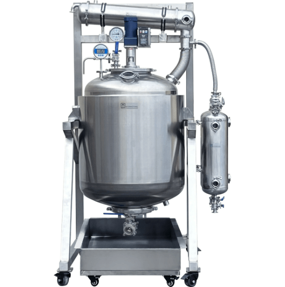 Ai Dual-Jacketed 300L 316L-Grade SST Filter Reactor