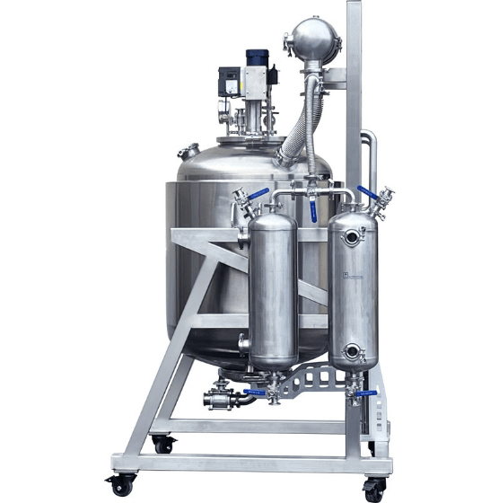 Ai Dual-Jacketed 300L 316L-Grade SST Filter Reactor