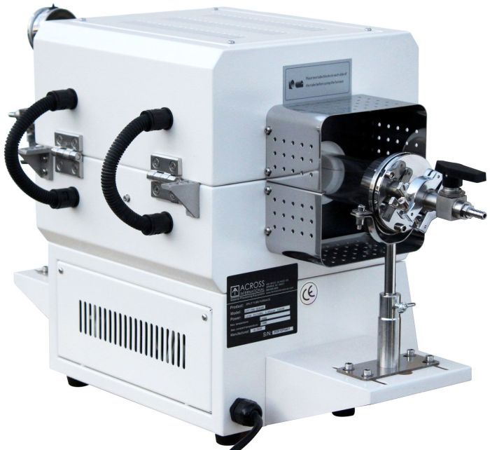 1200C 1-Zone 50mm OD Top-Open Tube Furnace with Quartz Tube