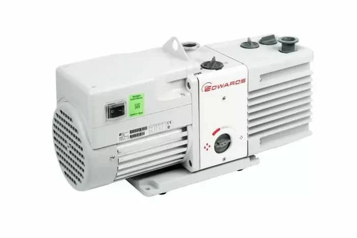 Across International Edwards RV12 Dual-Stage Vacuum Pump with Bellow & Fitting