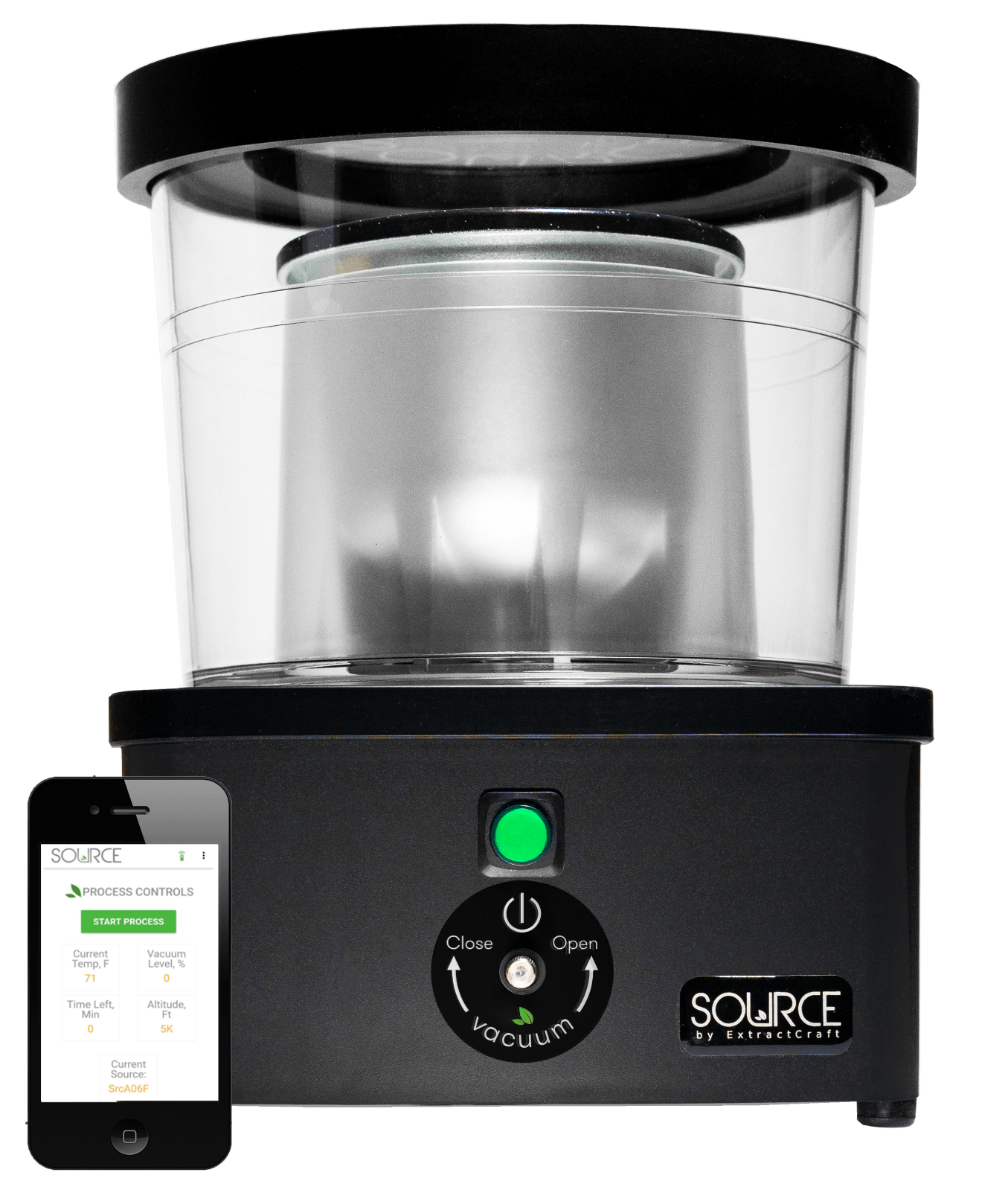 The Source Turbo by Extractcraft Botanical Alcohol Ethanol Plant Extractor Machine