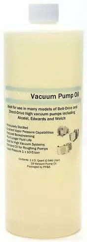 Across International Edwards RV12 Dual-Stage Vacuum Pump with Bellow & Fitting