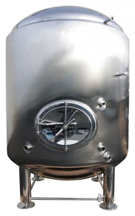 Glacier Tanks 5 bbl Brite Tank | Jacketed - Stainless Steel