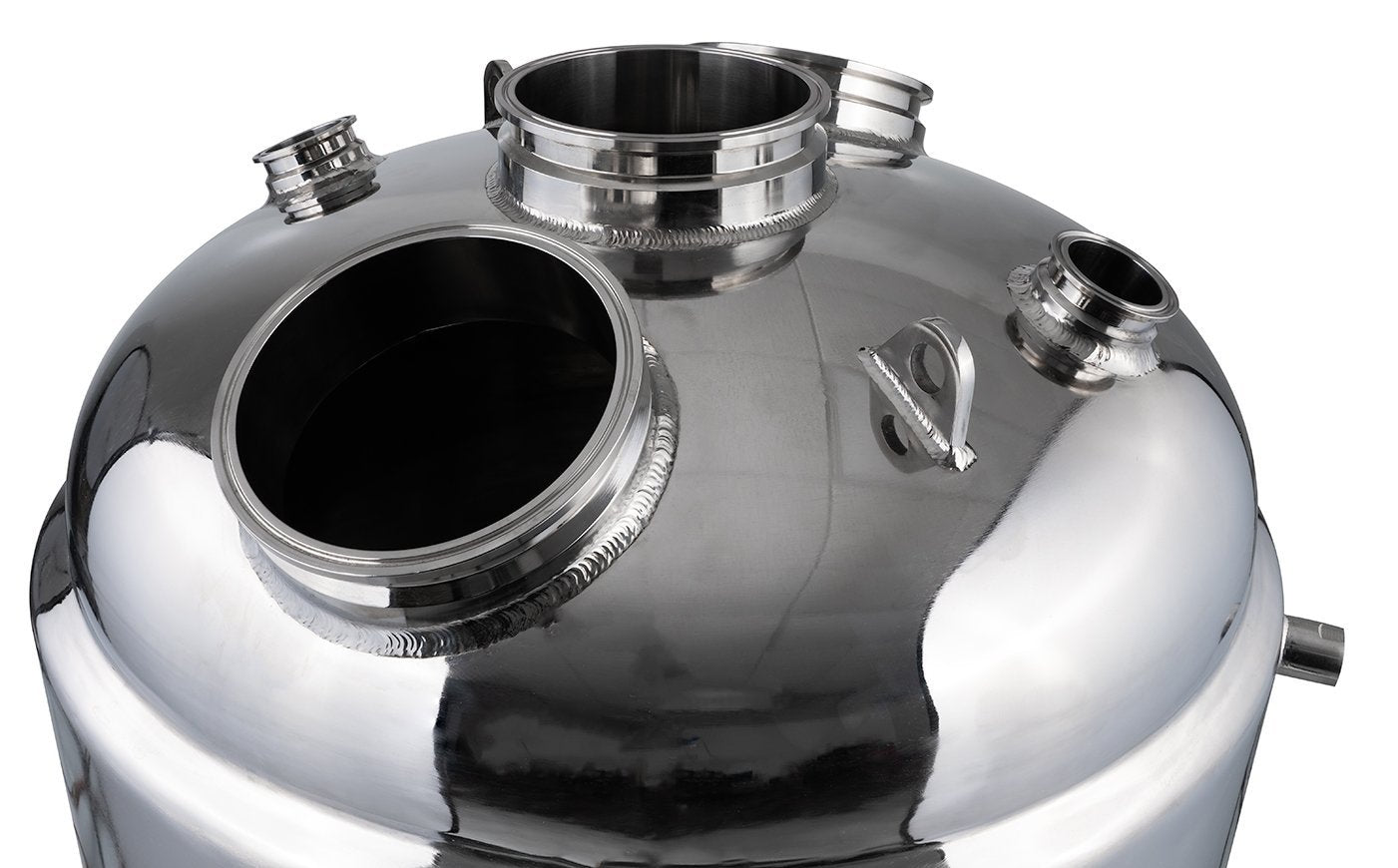 300L ASME Single Jacket Solvent Tank 350psi Max - Bare
