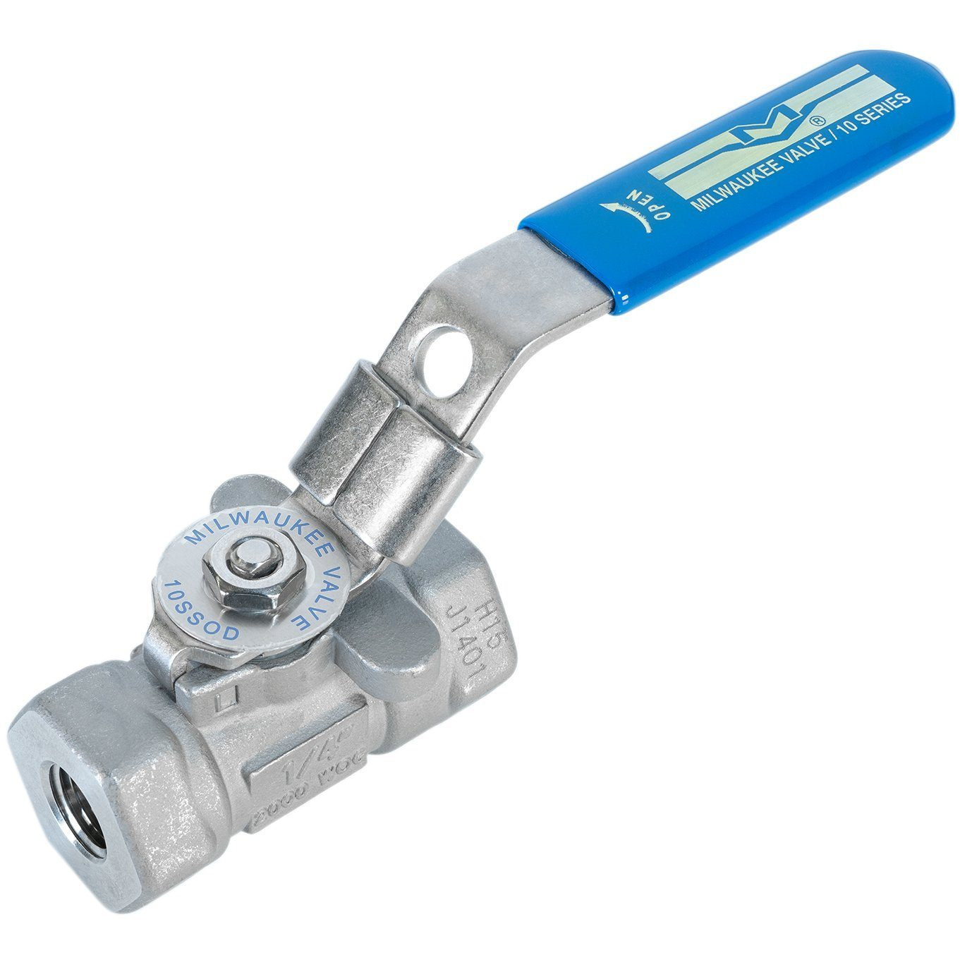 Milwaukee Valves Milwaukee Valve 316SS FNPT Ball Valve