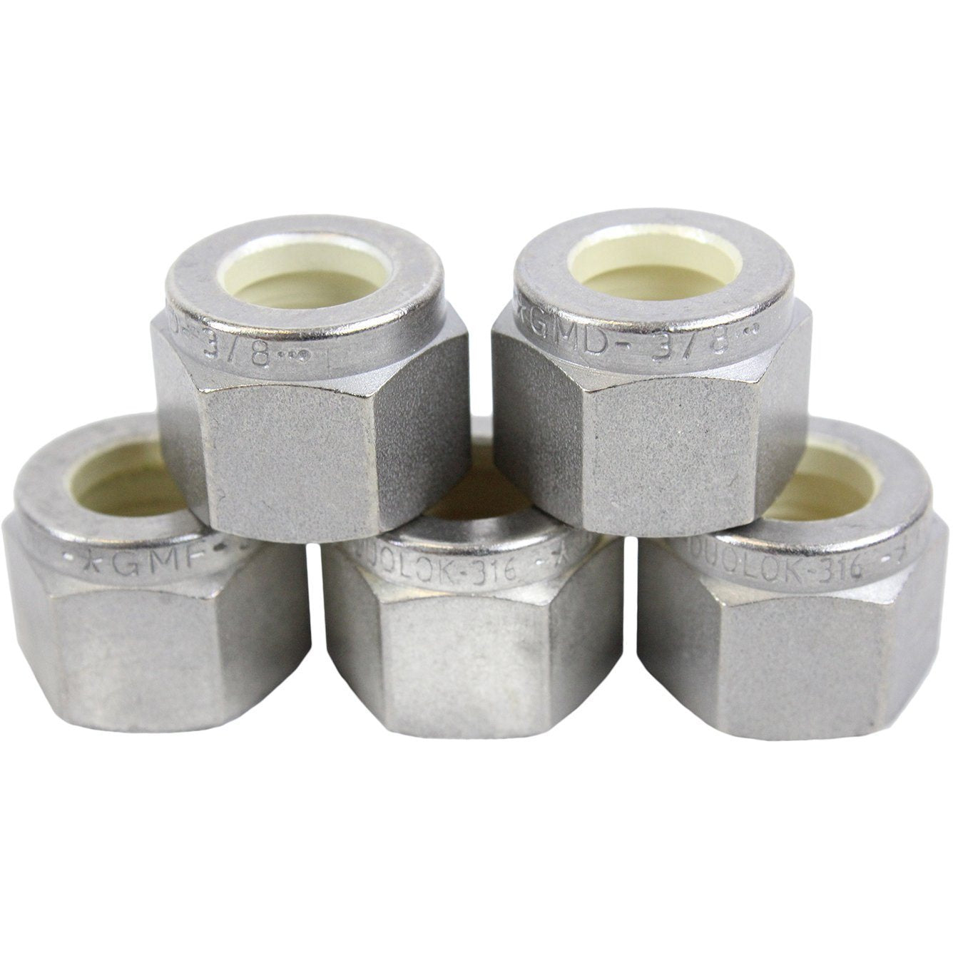 SSP Corporation 5 Pack Tube Fitting Nuts